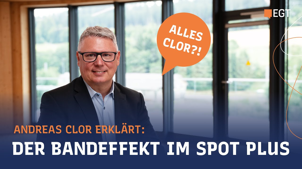 Andreas Clor erklärt: Der Bandeffekt im Spot Plus.
